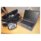HP Laptop w/ Case, Cords, Etc