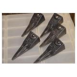 Lot of 5 CAT Black Ripper Teeth