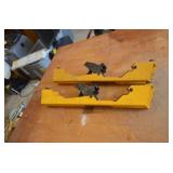 Lot of 2 Miter Saw Mounting Brackets