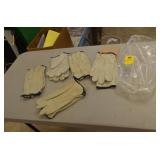 Lot of 5 New Pair of Leather Gloves