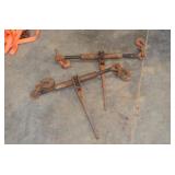Lot of 2 Ratchet Chain Binders