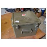 Military First Aide Kit  Case with Golf Balls