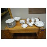 Royalton China Co W/ Gold Trim 40 +/- Pieces