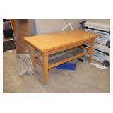 Large Wood Table 30x60x31' Tall