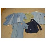 Lot of 6 Work Shirts Sizes L-XL