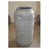 Large Plastic Barrel 45' Tall