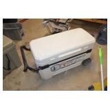 Large Igloo Cooler on Wheels