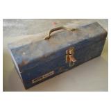 Metal Toolbox & Contents