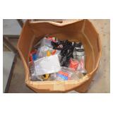 Box of Misc Electrical Supplies
