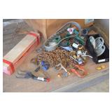 Box Lot - Chain & Brass Fittings