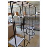 Plastic Pipe Shelf System