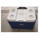 Coleman Cooler in Wheels