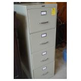 4 Drawer Legal File Cabinet 18x25x52'