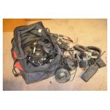 Lot of Motorola Walkie Talkie Headsets & Parts