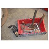 Tote of Hammers, Wrenches, & More