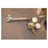 Welding/Cutting Torch with Gauges