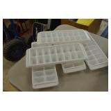 Lot of 5 Ice Trays