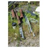 Lg Stack of Steel, Culvert, Scrap Metal Up to 15'