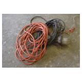 Lot of Extension Cords & Trouble Lights
