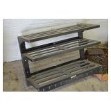 Metal Wall Shelf 24x11x18' Tall