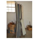 Stack of Steel Door Frames & Wood