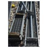 3- 10ft Sections of Grate & Legs some are bent