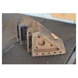 Lot of 2 Rubber Wheel Chocks