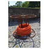 Metal Reel with 1 1/2' Pipe
