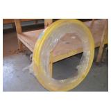 Partial Roll of Yellow Gas Line