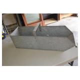 Vintage Hardware Store Metal Bin 28x8x8'