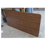 Heavy 5ft Folding Table  Top has some drill holes