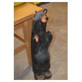 32' Wood Carved Bear - Ear Needs Repaired