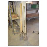 Lot of 2 Sets Post Hole Diggers