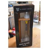 WVU 24oz Beer Glass