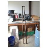 Lot of 2 Spud Bars 6ft