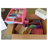 Huge Box of Barbie Items
