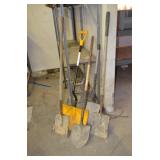 Lot of 5 Shovels