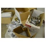 Box of Shower & Faucet Pieces