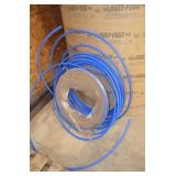 Partial Roll of Blue PEX Water Line