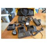 Bag of Misc Motorola Walkie Talkies