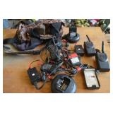 Bag of Misc Motorola Walkie Talkies