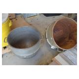 Lot of 2 Large Mixing Vats