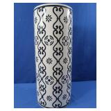 Ceramic Umbrella/Cane Holder-Spain 19"H, 8"Dia