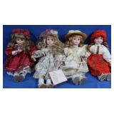 Porcelain Dolls-some numbered, Ellis Island &