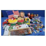 Asst Pot Holders, Holiday Figurines & more