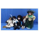 Asst Dolls-Designer Row Dolls & more-some numbered