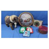 Asst Tins, Stuffed Standing Sheep