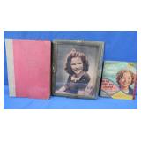 Vintage Shirley Temple Lot-Story Book, Picture,