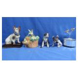 Hummingbird Music Box, Dog Figurines, Bird Music