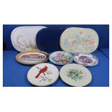 Asst Serving Platters(Lenox) & Placemats